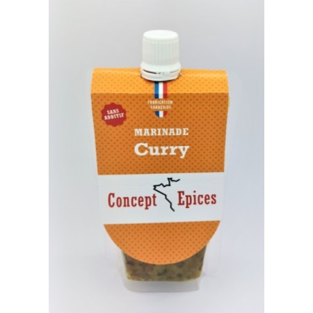 Marinade gourdinade Curry  (120Gr)
