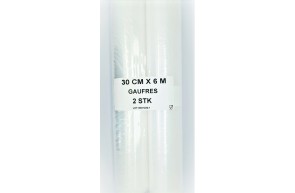 2 Rouleaux Sac sous vide gaufrés 30 cm x 6 m | Concept Epices