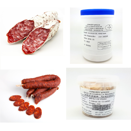 Pack Découverte saucisson / chorizo