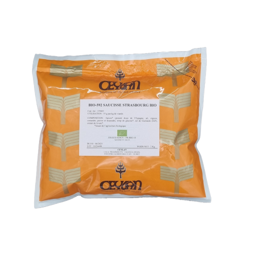 Epices Saucisse de Strasbourg BIO (2 Kg) | Concept Epices