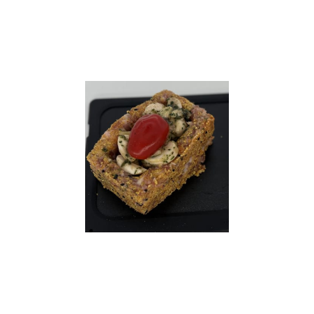 Presse à steak rectangle à garnir