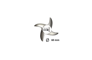 Couteau inox pour Hachoir N°8 | Concept Epices