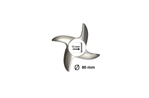 Couteau inox pour Hachoir N°22 COLA | Concept Epices