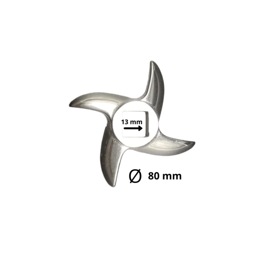 Couteau inox pour Hachoir N°22 COLA | Concept Epices