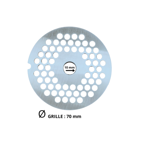 Grille de 5 mm pour Hachoir N°12 | Concept Epices
