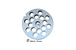 Grille de 10 mm pour Hachoir N°12 | Concept Epices