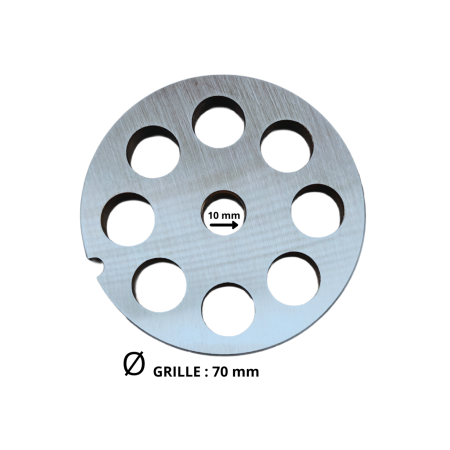 Grille de 13 mm pour Hachoir N°12 | Concept Epices