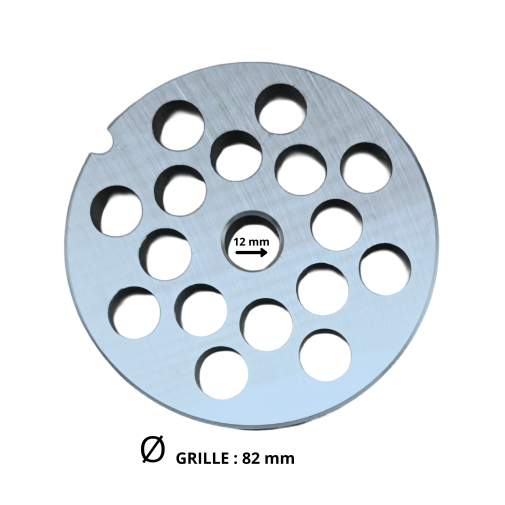 Grille de 10 mm pour Hachoir N°22 | Concept Epices