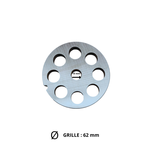 Grille de 10 mm pour Hachoir N°8 | Concept Epices