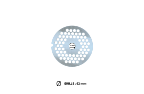 Grille de 6 mm pour Hachoir N°8 | Concept Epices