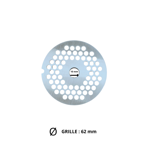 Grille de 6 mm pour Hachoir N°8 | Concept Epices