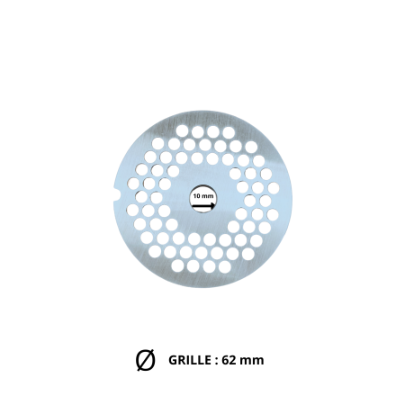 Grille de 6 mm pour Hachoir N°8 | Concept Epices