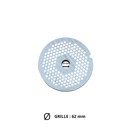 Grille de 4 mm pour Hachoir N°8 | Concept Epices